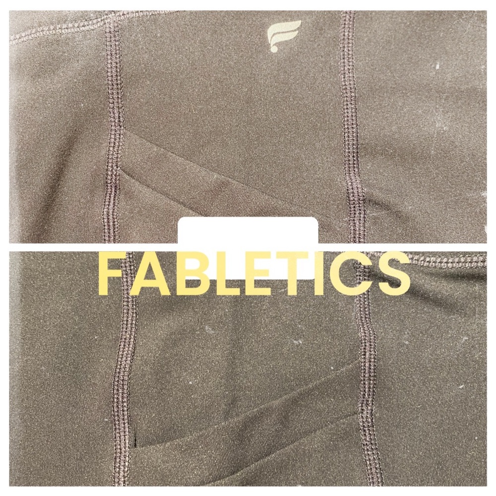 Fabletics Black High-Waisted PureLuxe Leggings Size 6 Small NWT - Picture 5 of 6
